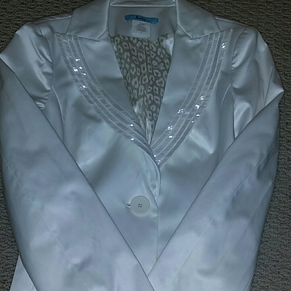 Marciano White Tux Suit